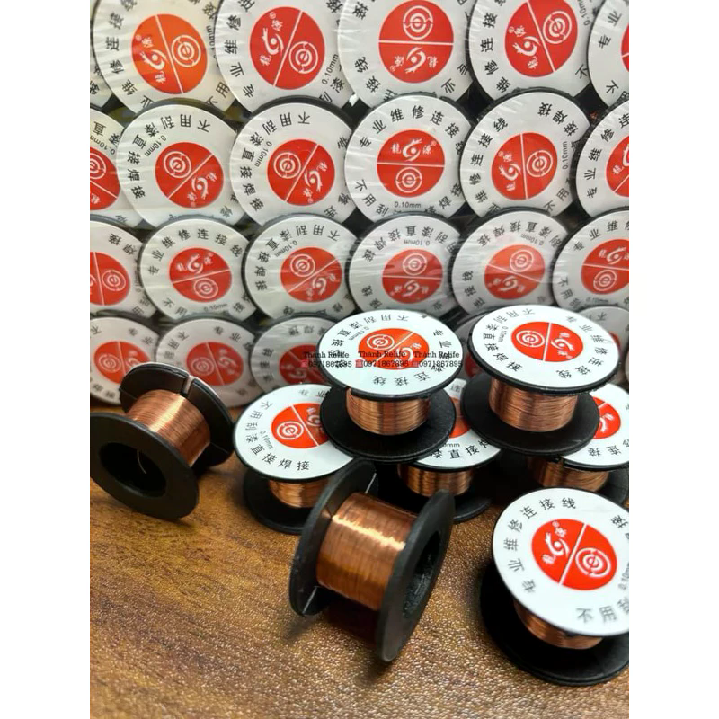 Sợi Dây Đồng Đường Kính 0.6mm 1 Mét Nguyên Chất Cứng Dành Để Nối Tiếp Điểm Trong Mạch PCB Mod Độ Chế Cháo